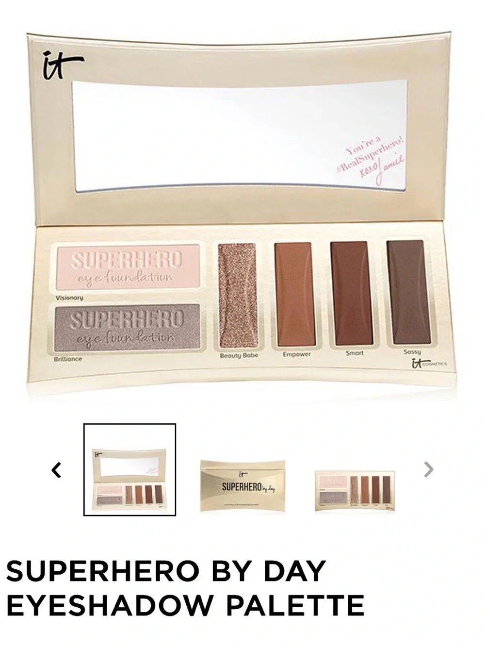 IT cosmetics Superhero by Day Eyeshadow Palette GUC